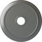 Ekena Millwork Crendon Ceiling Medallion (Fits Canopies up to 4 3/8"), 24 1/8"OD x 4 3/8"ID x 2 1/4"P, Silver CM24CRSLS - alternate 1